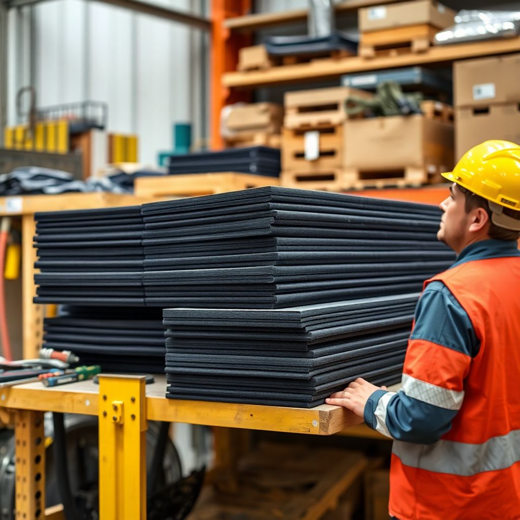 Placas de Neopreno para Puentes